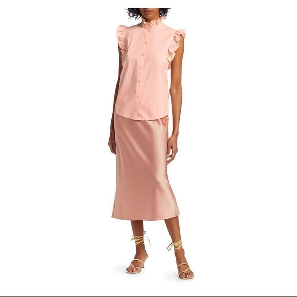 NWT Baum Und Pferdgarten Medora high neck Blouse - Picture 9 of 9